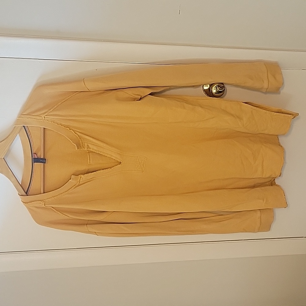 Pilcro mustard pullover